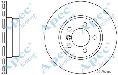 APEC BRAKING dsk2256 -  Тормозной диск